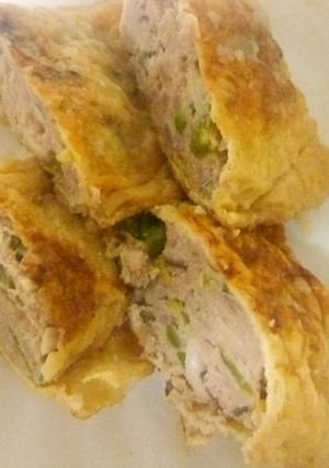肉詰め油揚げ煮-レシピのメイン写真