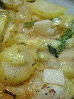 和風ピザ(たらこソースとじゃが餅)-レシピのメイン写真