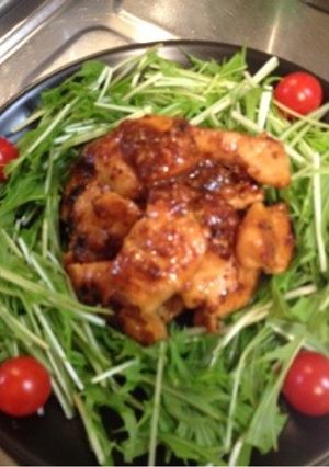 塩麹で！鶏胸肉のハニーマスタード焼き-レシピのメイン写真