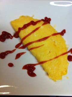 ふわふわオムレツ:D-レシピのメイン写真