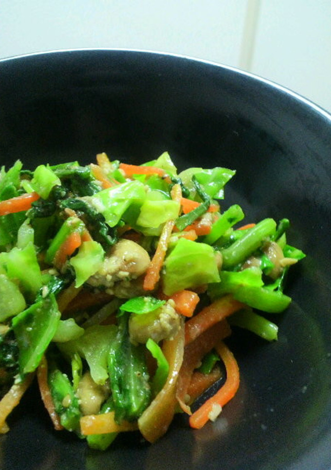 青菜の納豆和え-レシピのメイン写真