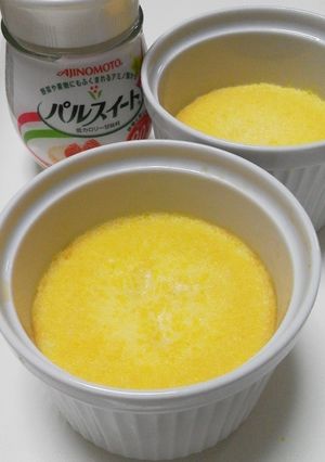 ヘルシー☆パルスイートでかぼちゃプリン-レシピのメイン写真