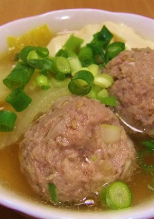マジうま♥ジューシー肉団子《塩麹》絶品鍋-レシピのメイン写真