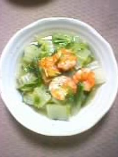 白菜とえびの炒め物-レシピのメイン写真