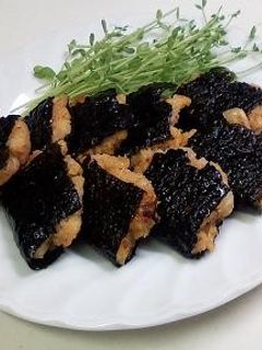 れんこんキムチの磯辺焼き-レシピのメイン写真