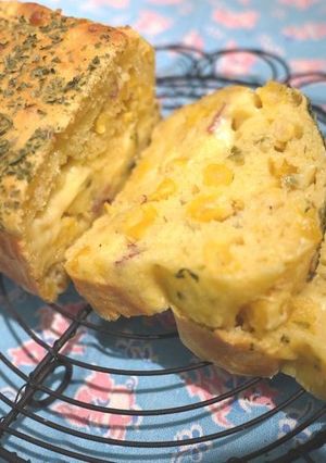 無油脂メキシカンコーンブレッドケークサレ-レシピのメイン写真