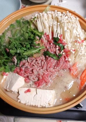 ピーナツ味噌鍋-レシピのメイン写真