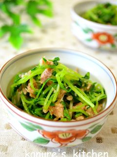 □■豆苗とツナのお浸し■□-レシピのメイン写真
