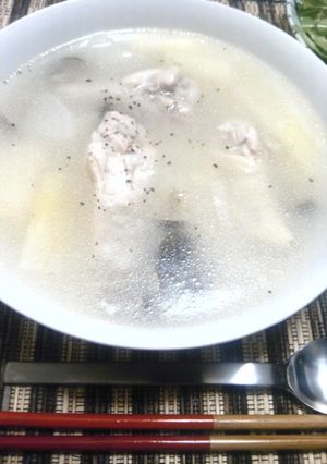 簡単！参鶏湯風スープ-レシピのメイン写真