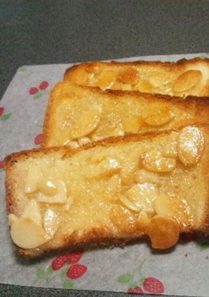 ☆メープルシロップで食パンラスク☆-レシピのメイン写真