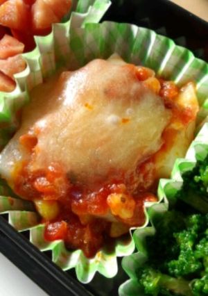 ミートソースグラタン(お弁当用)-レシピのメイン写真