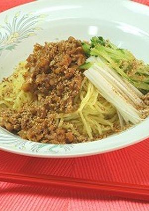 合わせごまたっぷりのジャージャー麺-レシピのメイン写真