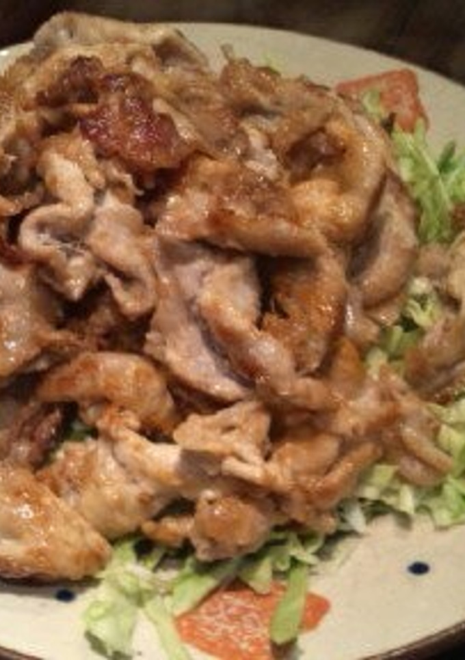 パルスイートを使った簡単しょうが焼き-レシピのメイン写真