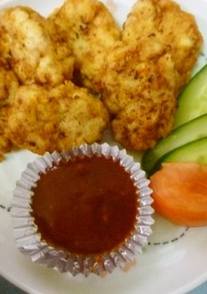 塩麹いり豆腐でチキンナゲット-レシピのメイン写真