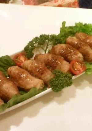 ★チーズ入り♪肉巻きおにぎり★-レシピのメイン写真