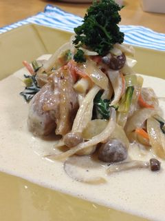 鶏のクリーム煮-レシピのメイン写真