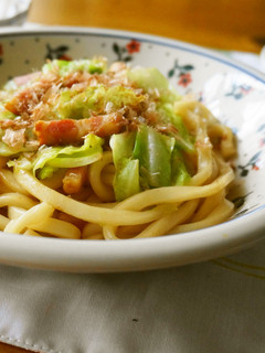 簡単☆春キャベツで焼きうどん-レシピのメイン写真