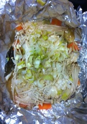 塩麹バターで簡単★白身魚のホイル焼き！-レシピのメイン写真