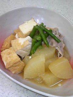 大根と厚揚げの煮物-レシピのメイン写真