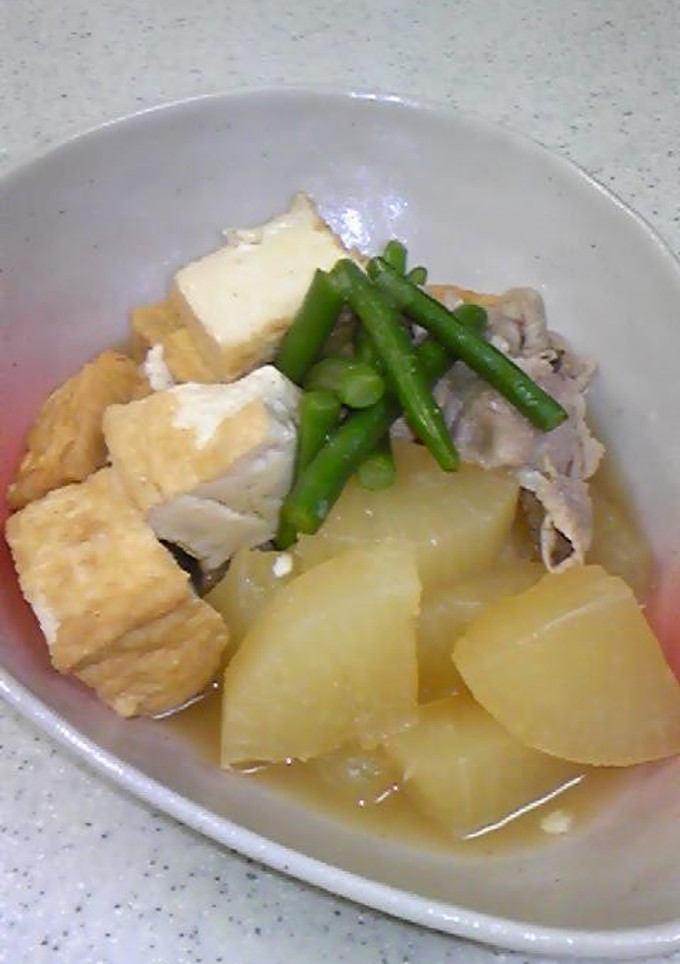 大根と厚揚げの煮物-レシピのメイン写真