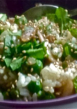 ((3分まぜご飯))舞茸+グリーンピース-レシピのメイン写真