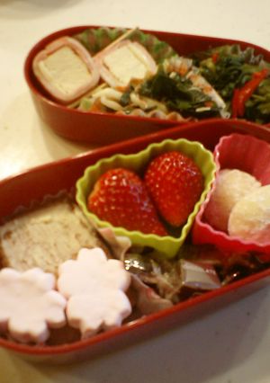 お弁当に☆ベーコンの厚揚げロール-レシピのメイン写真