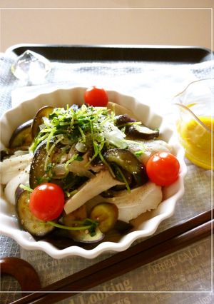鱈と野菜の蒸し物　わさびレモンソース添え-レシピのメイン写真