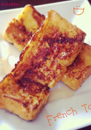 ふわふわフレンチトースト♪-レシピのメイン写真