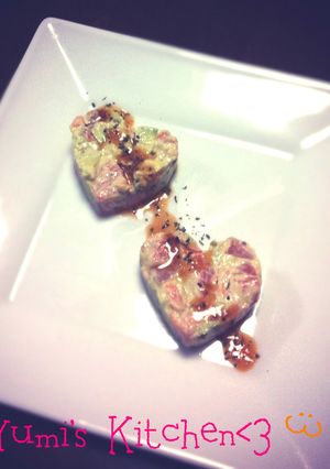 Cafe風サーモンとアボガドのタルタル♪-レシピのメイン写真