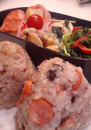 お弁当に☆ほうれん草の補色炒め-レシピのメイン写真