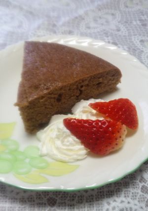 子供におまかせ！！ココアのスチームケーキ-レシピのメイン写真