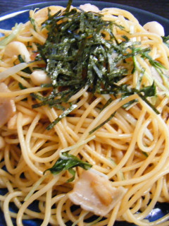 水菜と白しめじのパスタ★バター醤油風味-レシピのメイン写真
