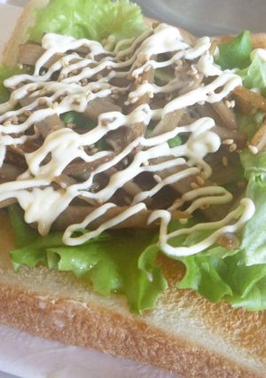 きんぴらリメイク★うちのきんぴらトースト-レシピのメイン写真
