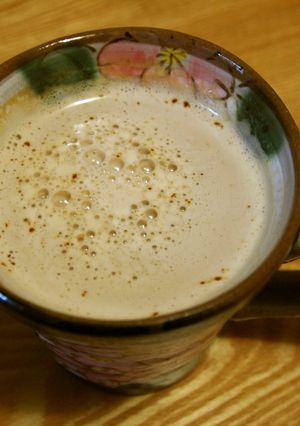 生姜ホットミルクコーヒー-レシピのメイン写真
