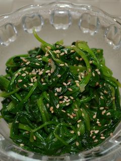 ほうれん草ナムル-レシピのメイン写真