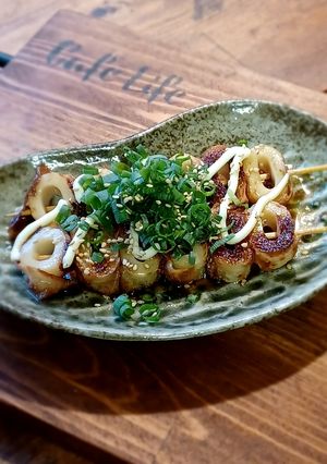 簡単節約おつまみ♡竹輪のねぎマヨ焼き鳥風-レシピのメイン写真