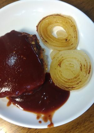 味噌コーヒーハンバーグ＆オムライスソース-レシピのメイン写真