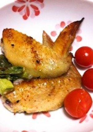 塩麹でジューシー手羽先のオーブン焼き-レシピのメイン写真