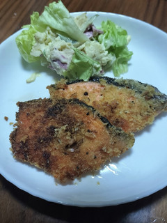 鮭のマヨパン粉焼き-レシピのメイン写真