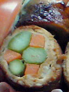 アスパラと人参の生姜焼き巻き-レシピのメイン写真