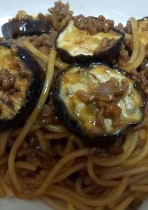 ナスと挽き肉のボロネーゼ-レシピのメイン写真