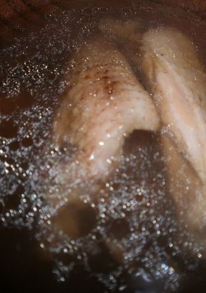 簡単鶏手羽ニンニクスープ-レシピのメイン写真