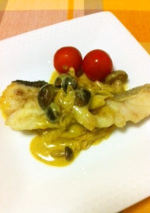 真だらのカレークリームソースがけ♪-レシピのメイン写真
