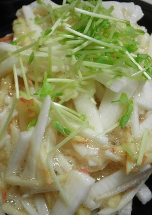 ☆箸休めに☆長芋とりんごの酢の物-レシピのメイン写真