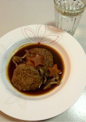デミグラスハンバーグ-レシピのメイン写真