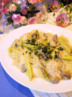 鶏肉のワインクリーム煮-レシピのメイン写真