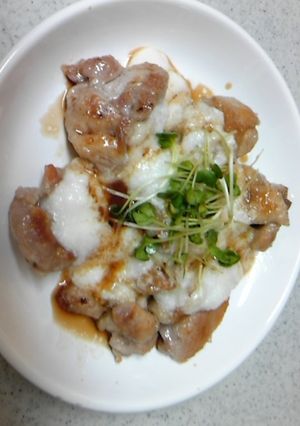 超！簡単♪鶏ももの山ポン♪-レシピのメイン写真