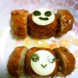 ミートボールで おさるさん 遠足&弁当に