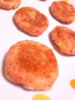 ピンクで可愛い☆鮭のおやき-レシピのメイン写真