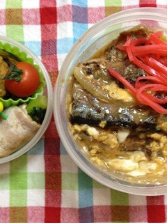 秋刀魚のかば焼き丼-レシピのメイン写真